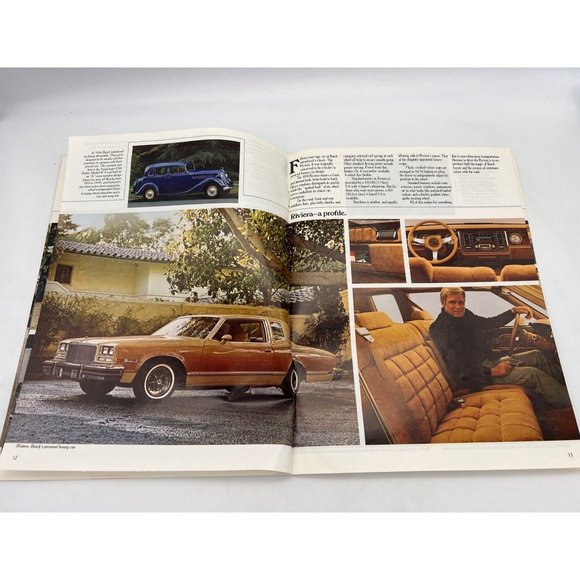 Vintage 1978 Buick Sales Brochure 75 Years of Greatness 19 Pages + Engine Insert - Picture 9 of 12